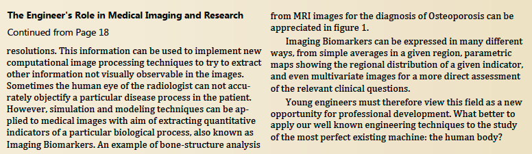 Engineer's role in medical imaging and bioengineering 2